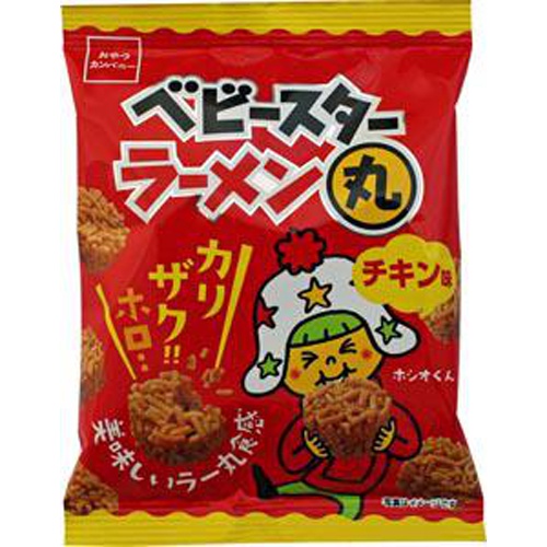 Baby Star Ramen Maru Chicken Flavor Mini 22g  [Purchase Quantity 48 Pieces]