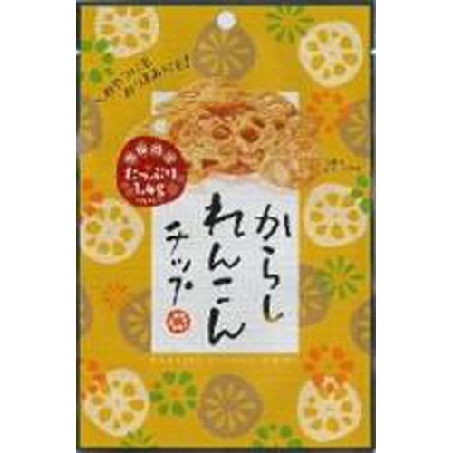 Soukan Mustard Lotus Root Chips 20g Special Order Item 【Purchase Quantity 120 Pieces】