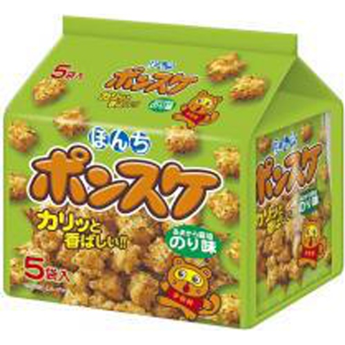 Bonti 5-Pack Ponsuke Seaweed 125g  【Purchase Quantity 10 Units】