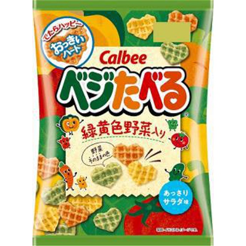 Calbee Veggie Tabe Ruth Light Salad Flavor 50g  Mail-Order Item 【12 Pieces per Purchase】
