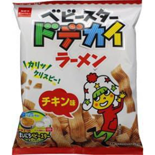 Oyatsu Company Dodekai Ramen Chicken Flavor 68g [This Month's Special Sale Snacks] [Purchase Quantity: 12 pieces]