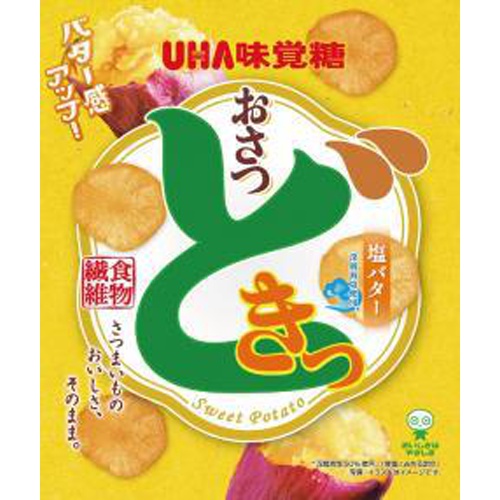 UHA Osatsu Doki Salt Butter Flavor 65g [Purchase Quantity: 10 pieces]