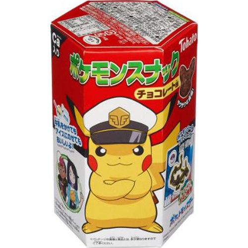 East Hato Pokémon Snack Chocolate Flavor 【Purchase Quantity 6 Pieces】