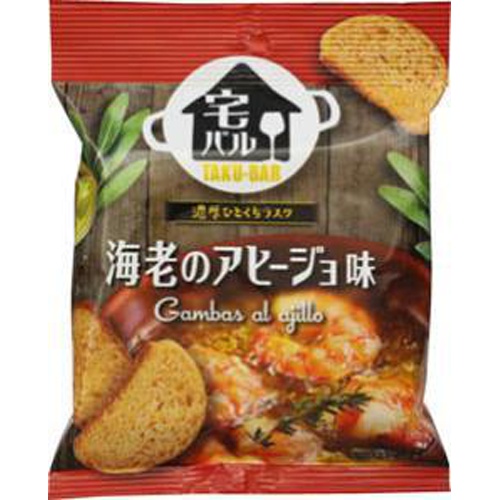 Snack Company Home Bar Shrimp Ajillo Flavor 28g Special Order Item [Purchase Quantity 24]