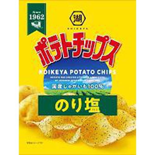 Koikeya Potato Chips Seaweed Salt 60g [Purchase Quantity 12]