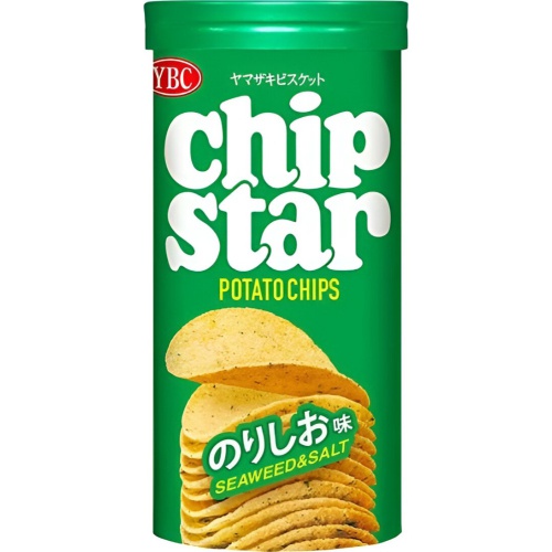 YBC Chip Star S Seaweed Salt Flavor 45g 【Purchase Quantity: 8 Pieces】