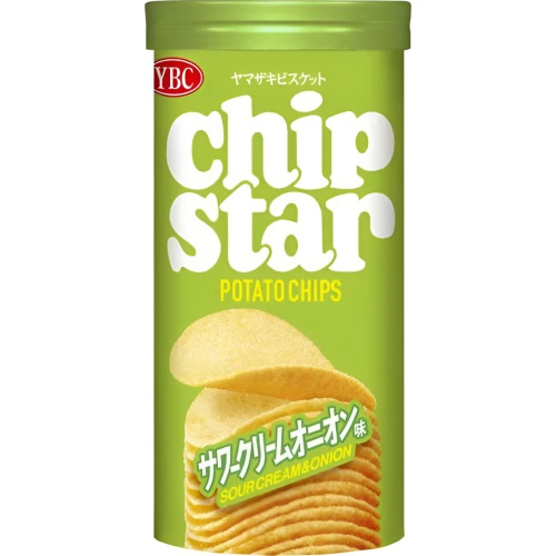 YBC Chip Star S Sour Cream Onion 45g 【Purchase Quantity 8 pieces]