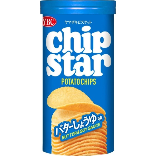 YBC Chip Star S Butter Soy Sauce Flavor 45g 【Purchase Quantity 8 Pieces】