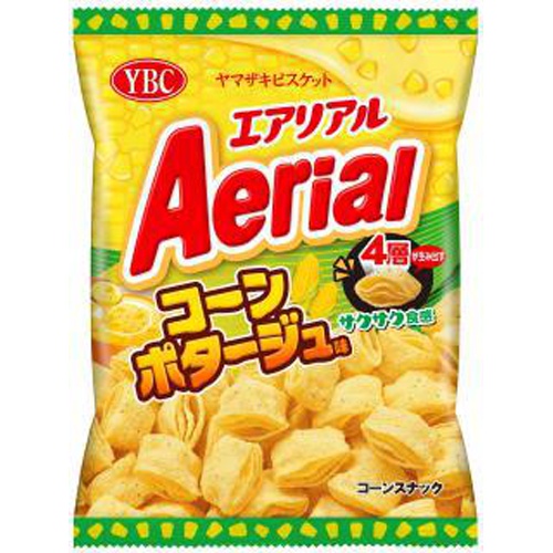 YBC Aerial Corn Potage Flavor 65g [Purchase Quantity 12 Pieces]