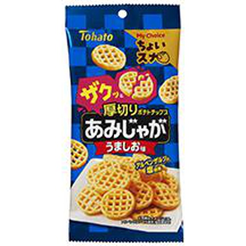 Tohato Choi Suna Amijaga Umashio Flavor 40g  【Purchase Quantity 6 Pieces】
