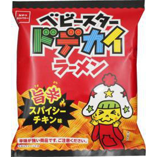 Baby Star Dodekai Ramen Spicy Chicken Flavor 【This Month's Special Sale Snacks】 【Purchase Quantity 24 Packs