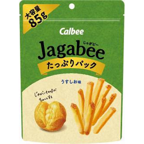 Calbee Jagabee Light Salt Flavor 85g  Order Item 【Purchase Quantity 12 Pieces]