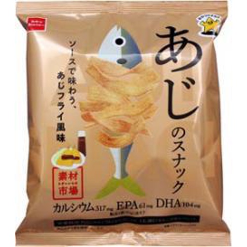 Oyakatsu Company Snack Market Horse Mackerel Snack Fried Style 61g Special Order Item [Purchase Quantity 24 Pieces]