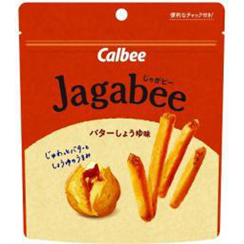 Calbee ST JagaBee Butter Soy Sauce 38g  【Purchase Quantity 12 Pieces】
