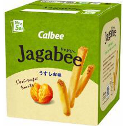 Calbee Jagabee Light Salt Flavor 75g Special Order Item 【Purchase Quantity 12 Pieces】