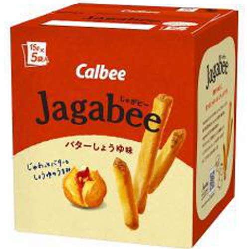 Calbee Jagabee Butter Soy Sauce Flavor 75g Special Order Item 【Purchase Quantity 12 Packs】