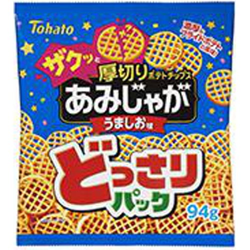 Tohato Abundant Pack Ami-Jaga Umashio Flavor 94g  【Purchase Quantity 20 pcs】