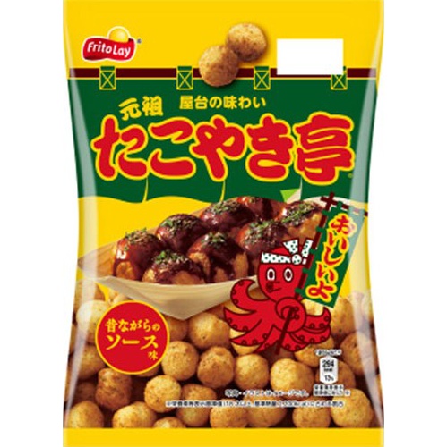 Calbee Original Takoyaki Stand Traditional Sauce Flavor 55g  【Purchase Quantity 12 Packs】