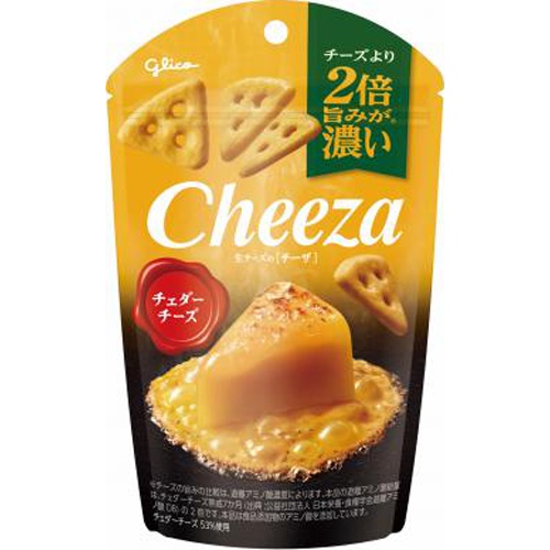 Glico Fresh Cheese Cheeza Cheddar Cheese 36g 【Purchase Quantity 10 Packs]