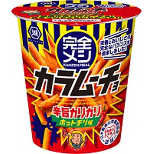 Koikeya Complete Meal Kararuchō Hot Chili Flavor 38g  【Purchase Quantity 12 Pieces】
