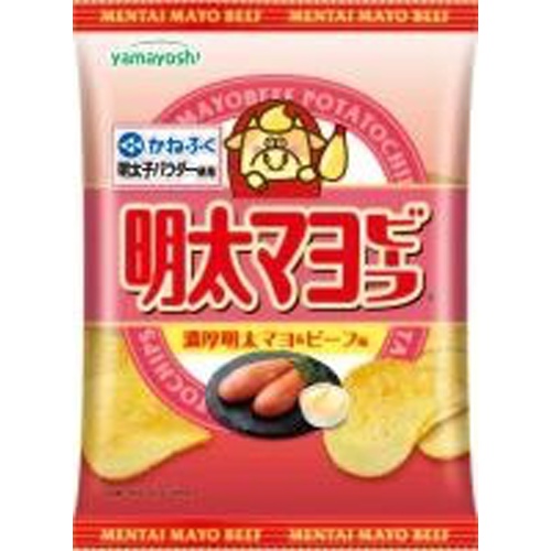 Yamayo Mentaiko Mayo Beef 47g [Monthly Special Snacks]  [Purchase Quantity 12]