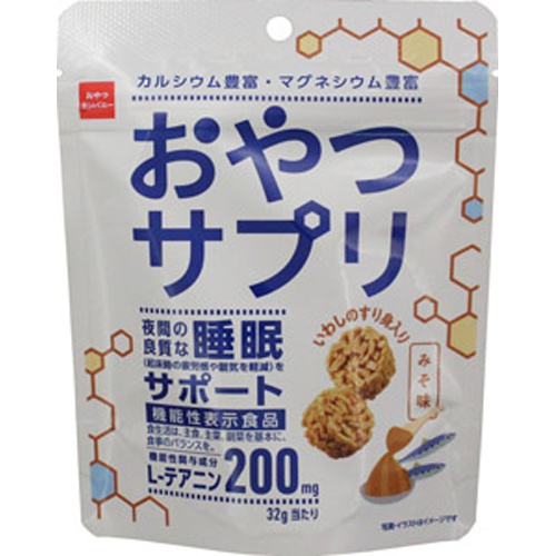 Snack Company Snack Supplement Miso Flavor 32g Special Order Item [Purchase Quantity 24 Pieces]