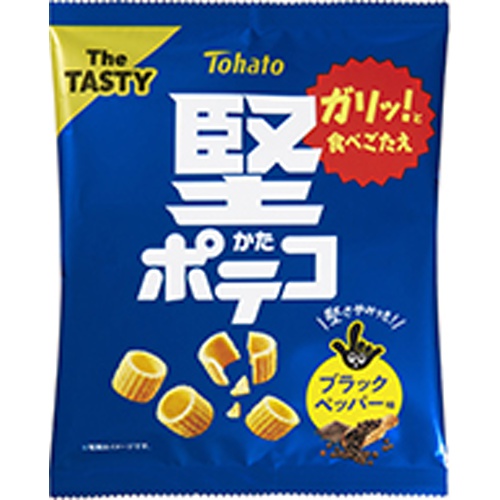 Tohato 51g Hard Poteko Black Pepper Flavor  Special Order Item [Purchase Quantity 24 Pieces]