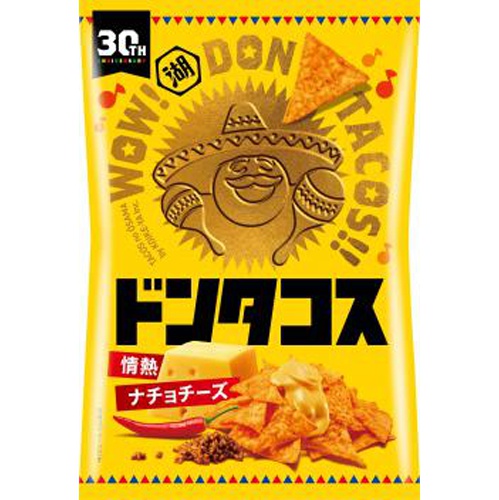 Koikeya Dontacos Passion Nacho Cheese 60g [This Month's Special Sale Snacks]  [Purchase Quantity 12]