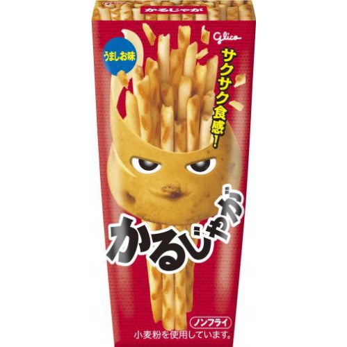 Glico Karujaga Umashio Flavor 41g  [Purchase Quantity: 10 Pieces]