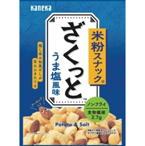 Kaneka Rice Flour Snack Umashio Flavor 35g Special Order Item [Purchase Quantity 48 Units]