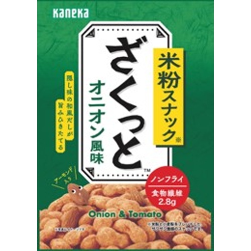 Kaneka Rice Flour Snack Onion Flavor 35g  Special Order Item [Purchase Quantity 48 Pieces]