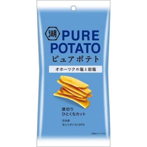 Lakeside Slim Pure Potato with Okhotsk Salt and Rock Salt  【Purchase Quantity: 6 Pieces]