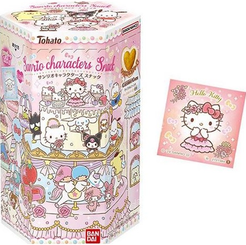 East Hato Sanrio Characters Snack 18g Special Order Item 【Purchase Quantity 48 Pieces】