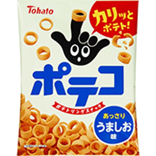 Tohato Poteko Umashio Flavor 67g 【Purchase Quantity 12 Pieces】