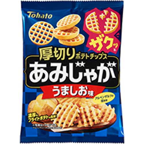 East Hato Ami-Jaga Delicious Salt Flavor 55g [Purchase Quantity: 12 Items]