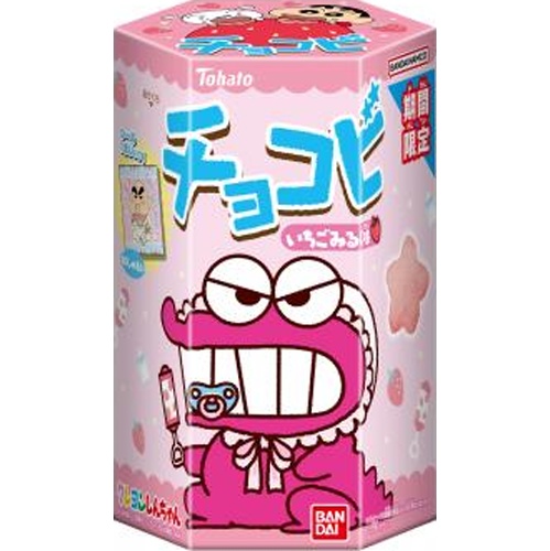 Tohato Chocobi Strawberry Milk Flavor 18g  [Purchase Quantity 48 Pieces]
