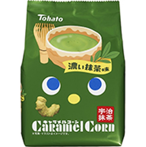 Tohato Caramel Corn Rich Matcha Flavor 62g Special Order Item [Purchase Quantity 24]