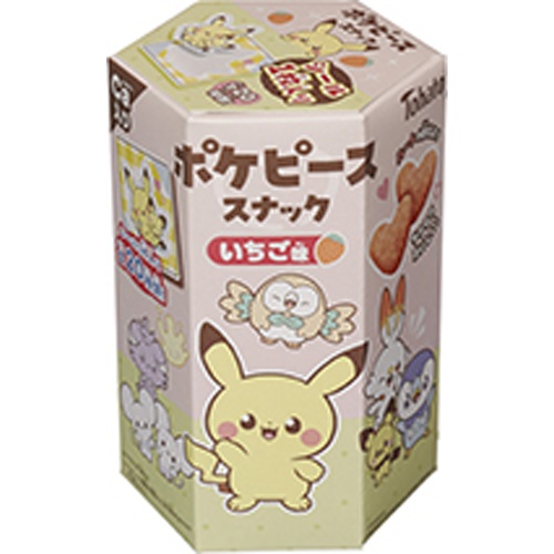 East Hato Poke Peace Snack Strawberry Flavor 23g Special Order Item [Purchase Quantity 48 Units]