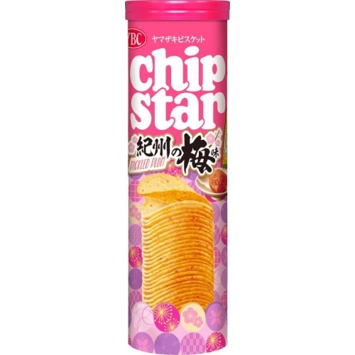 YBC Chip Star L Kishu Plum Flavor 105g  【Purchase Quantity 6 Pieces】