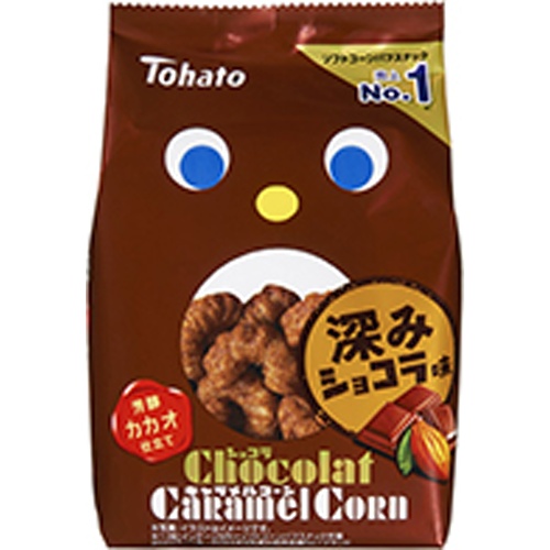 Tohato Chocolate Caramel Corn 65g 【Purchase Quantity 12 Pieces】