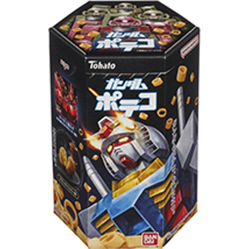 East Hato Gundam Poteko Black Pepper Flavor 23g  【Purchase Quantity 6 Pieces】