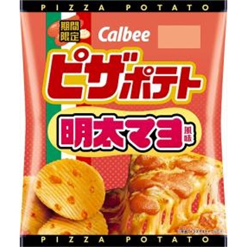 Calbee Pizza Potato Mentaiko Mayo Flavor 57g  [Purchase Quantity: 12 Pieces]