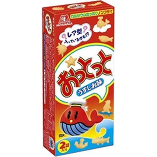 Morinaga Ottotto Light Salt Flavor 52g [This Month's Special Sale Snacks] [Purchase Quantity 10]