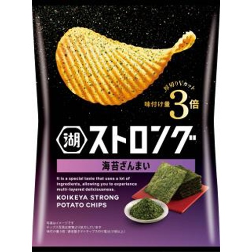 Koikeya Strong Nori Delight 53g 【New Product Released on 3/24】  【Purchase Quantity 12 Items