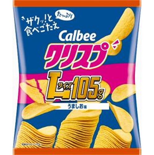 Calbee Crisp Umashio Flavor 105g 【New Product Released on 4/7】  【Purchase Quantity 12 Units}