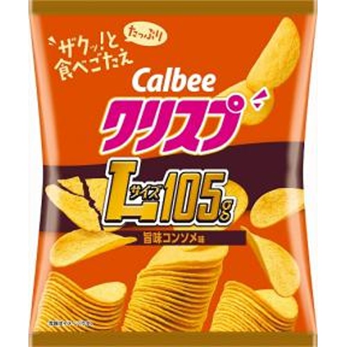 Calbee Crisp Umami Consomme Flavor 105g [New Product Released on 4/7]  [Purchase Quantity 12]