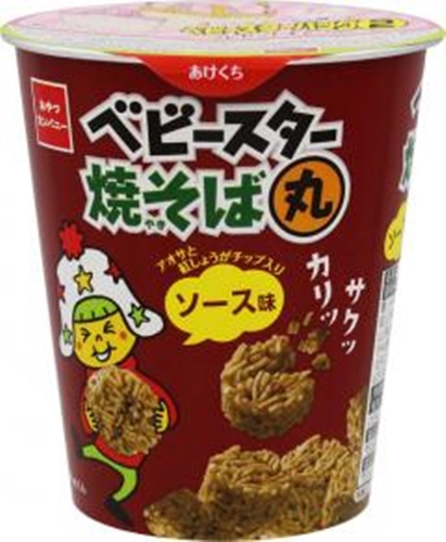 Baby Star Fried Noodles Maru Sauce Flavor 59g  Special Order Item [Purchase Quantity 24]