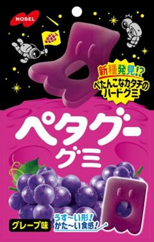 Nobel Petagu Gummy Grape 50g Special Order Item 【Purchase Quantity: 6 Pieces】