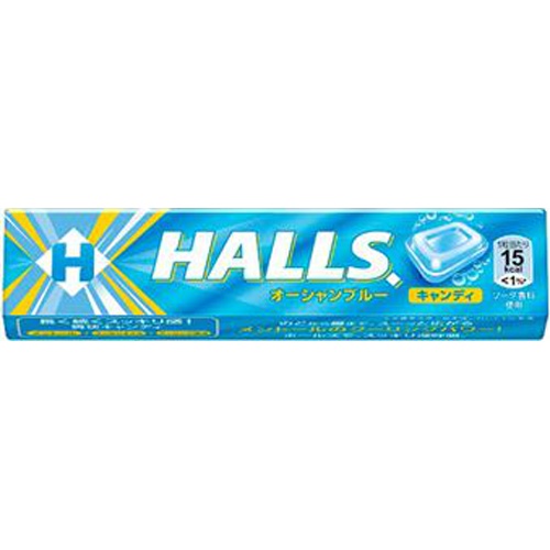 Halls Ocean Blue 12 Pieces  【Purchase Quantity 15 Packs】