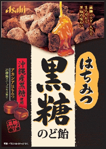 Asahi Group Foods Honey Brown Sugar Candy 92g Special Order Item 【Purchase Quantity 48 Packs】